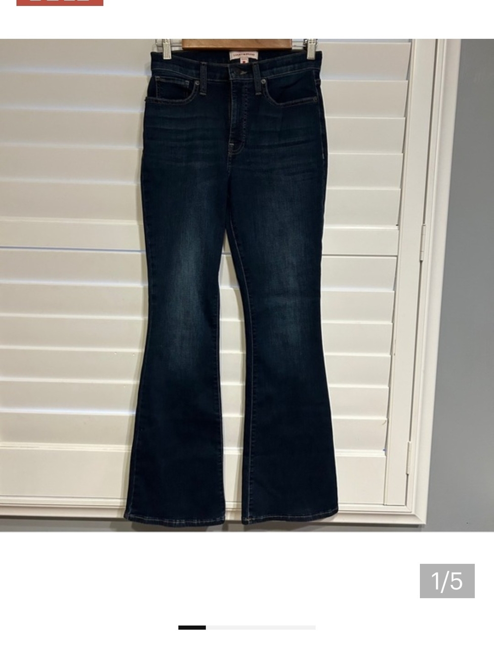 Lucky Brand Dark Indigo Flare Jeans